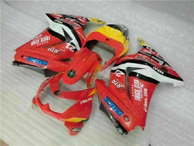 Buy 2008-2012 Red Yellow Kawasaki EX250 Motorcycle Fairing Kit Buy 2008-2012 Red Yellow Kawasaki EX250 Motorcycle Fairing Kit