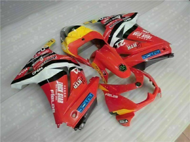 Buy 2008-2012 Red Yellow Kawasaki EX250 Motorcycle Fairing Kit Buy 2008-2012 Red Yellow Kawasaki EX250 Motorcycle Fairing Kit