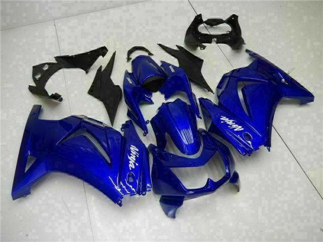 Buy 2008-2012 Blue Black White Ninja Kawasaki EX250 Motorbike Fairing