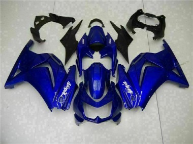 Buy 2008-2012 Blue Black White Ninja Kawasaki EX250 Motorbike Fairing