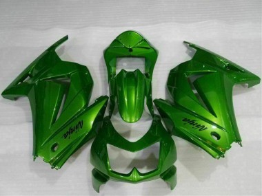 Buy 2008-2012 Green Ninja Kawasaki EX250 Motor Bike Fairings