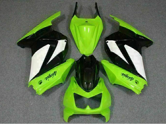 Buy 2008-2012 Green Black Ninja Kawasaki EX250 Replacement Motorcycle Fairings Buy 2008-2012 Green Black Ninja Kawasaki EX250 Replacement Motorcycle Fairings