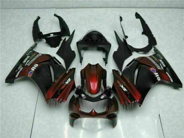 Buy 2008-2012 Black Kawasaki EX250 Bike Fairing Kit