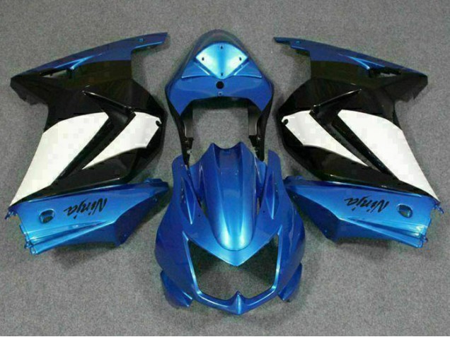 Buy 2008-2012 Blue White Black Ninja Kawasaki EX250 Motorbike Fairing Kits Buy 2008-2012 Blue White Black Ninja Kawasaki EX250 Motorbike Fairing Kits