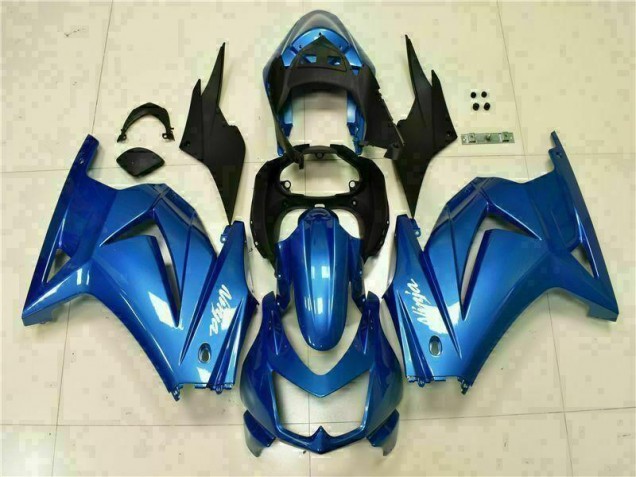 Buy 2008-2012 Blue Black White Ninja Kawasaki EX250 Moto Fairings Buy 2008-2012 Blue Black White Ninja Kawasaki EX250 Moto Fairings