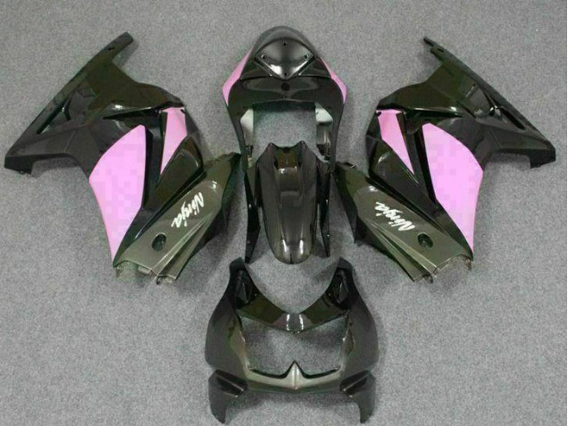 Buy 2008-2012 Black Pink Ninja Kawasaki EX250 Motorcycle Replacement Fairings Buy 2008-2012 Black Pink Ninja Kawasaki EX250 Motorcycle Replacement Fairings