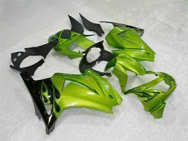 Buy 2008-2012 Green Black Kawasaki EX250 Motorcyle Fairings Buy 2008-2012 Green Black Kawasaki EX250 Motorcyle Fairings
