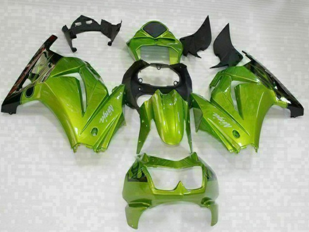 Buy 2008-2012 Green Black Kawasaki EX250 Motorcyle Fairings Buy 2008-2012 Green Black Kawasaki EX250 Motorcyle Fairings
