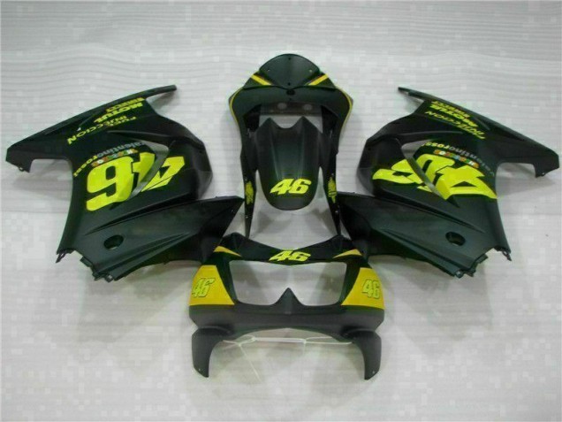 Buy 2008-2012 Black Yellow 46 Kawasaki EX250 Motorcycle Fairings Kit Buy 2008-2012 Black Yellow 46 Kawasaki EX250 Motorcycle Fairings Kit