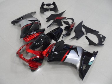 Buy 2008-2012 Candy Red Black Silver Kawasaki ZX250R Motorcycle Fairing