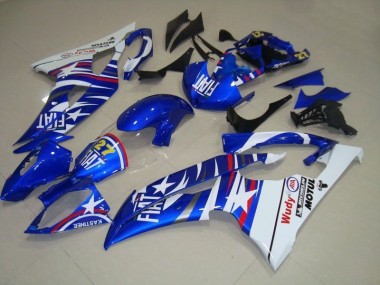 Buy 2008-2016 Blue White Fiat 27 Red Wudy Yamaha YZF R6 Motorcycle Fairings Kits