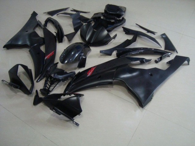 Buy 2008-2016 Matte Black Glossy Black Yamaha YZF R6 Motorcycle Fairings Kit