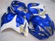Buy 2008-2019 Blue White Suzuki GSXR 1300 Hayabusa Motorcyle Fairings