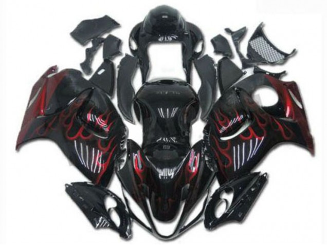 Buy 2008-2019 Black Red Suzuki Hayabusa GSXR1300 Motorcylce Fairings Buy 2008-2019 Black Red Suzuki Hayabusa GSXR1300 Motorcylce Fairings
