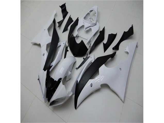 Buy 2008-2016 White Black Yamaha YZF R6 Bike Fairings & Bodywork