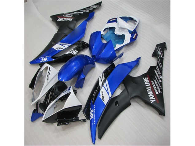 Buy 2008-2016 White Blue Black Yamaha YZF R6 Motorbike Fairing