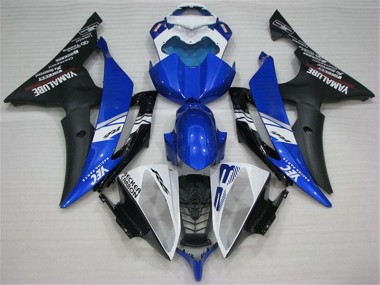 Buy 2008-2016 White Blue Black Yamaha YZF R6 Motorbike Fairing