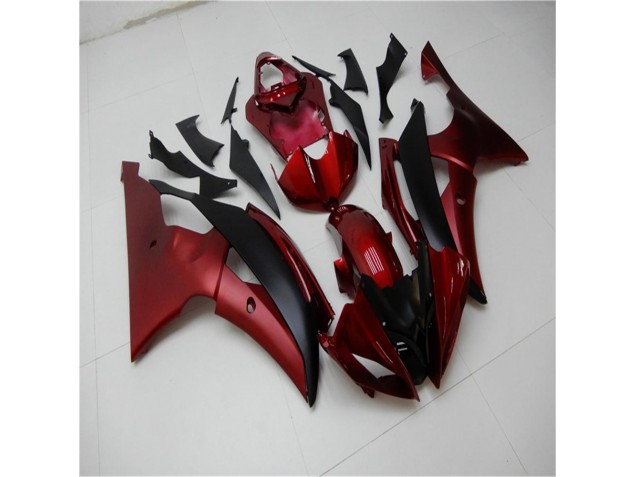 Buy 2008-2016 Red Black Yamaha YZF R6 Bike Fairing Kit