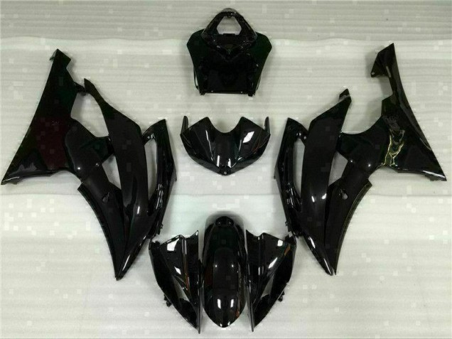 Buy 2008-2016 Glossy Black Yamaha YZF R6 Motorbike Fairings