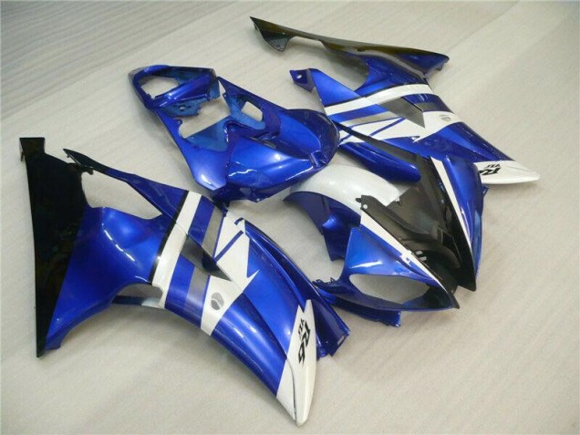 Buy 2008-2016 Blue White Black Yamaha YZF R6 Bike Fairings & Bodywork