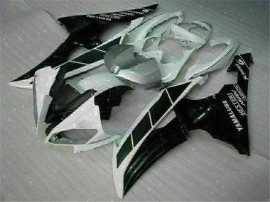Buy 2008-2016 White Black Yamaha YZF R6 Motorcycle Fairings