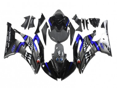 Buy 2008-2016 Grey Blue Shark Yamaha YZF R6 Motorcycle Fairing Kit