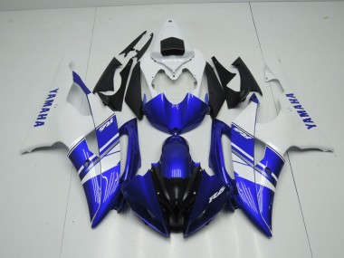 Buy 2008-2016 Blue White OEM Style Yamaha YZF R6 Motorcycle Fairing Kit
