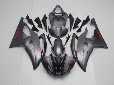 Buy 2008-2016 Matte Black Grey Yamaha YZF R6 Motorcycle Fairings Kit