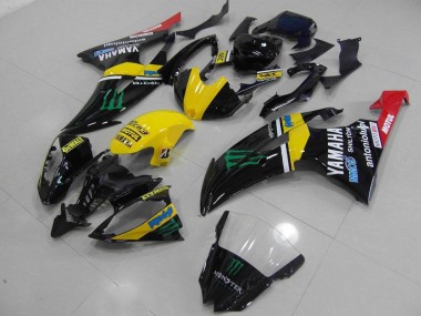 Buy 2008-2016 Yellow Monster Yamaha YZF R6 Bike Fairings