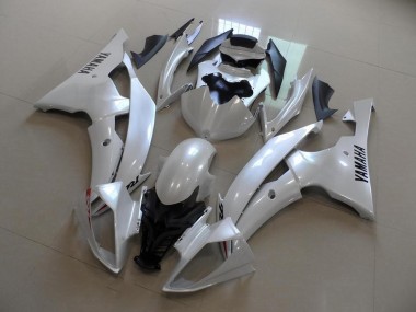 Buy 2008-2016 Pearl White OEM Style Yamaha YZF R6 Motorbike Fairing