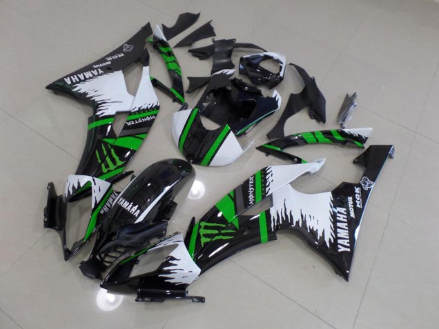 Buy 2008-2016 Special White Green Monster Yamaha YZF R6 Motorbike Fairing Kits