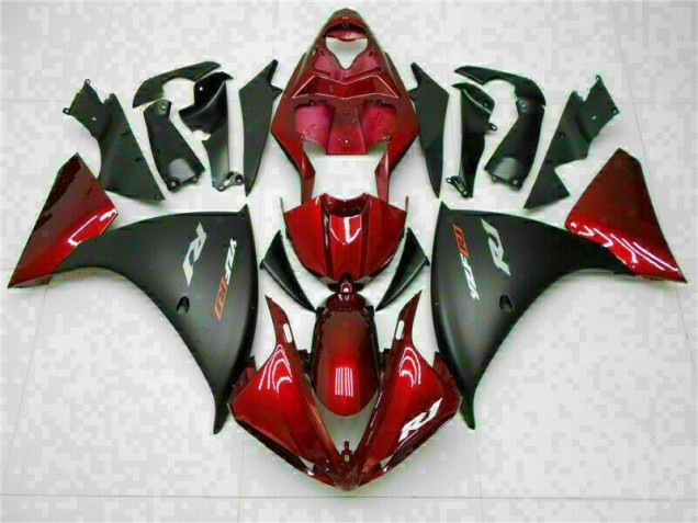 Buy 2009-2011 Red Black Yamaha YZF R1 Motorbike Fairing Kits