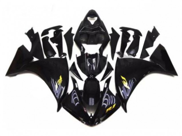 Buy 2009-2011 Black Yamaha YZF R1 Bike Fairings