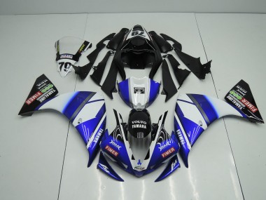 Buy 2009-2011 Blue Black Sterilgarda Yamaha YZF R1 Motor Bike Fairings