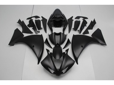 Buy 2009-2011 Matte Black Yamaha YZF R1 Moto Fairings