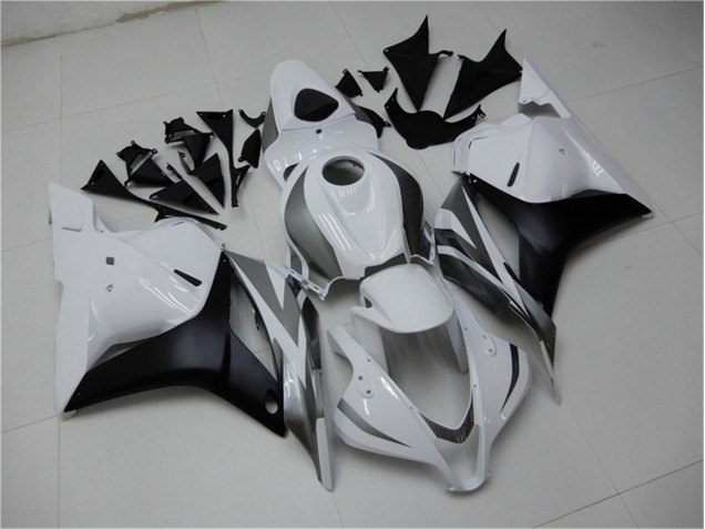 Buy 2009-2012 White Silver Black Honda CBR600RR Motor Bike Fairings