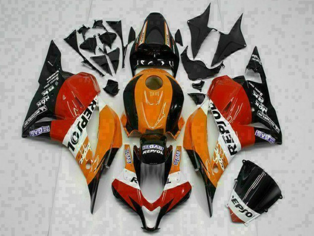 Buy 2009-2012 Orange Repsol Honda CBR600RR Motor Fairings Buy 2009-2012 Orange Repsol Honda CBR600RR Motor Fairings
