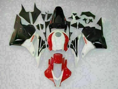 Buy 2009-2012 White Black Red Honda CBR600RR Motorcycle Fairings Kit