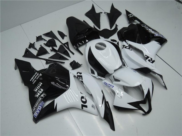 Buy 2009-2012 White Black Honda CBR600RR Motorcycle Replacement Fairings