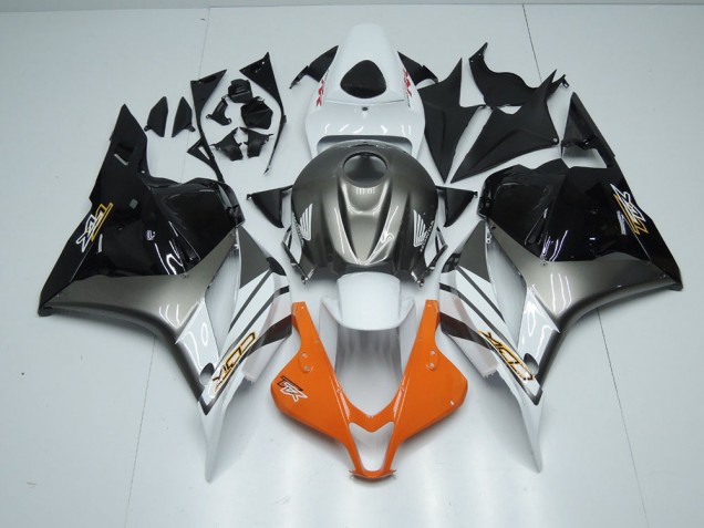 Buy 2009-2012 Orange Grey Black Honda CBR600RR Moto Fairings