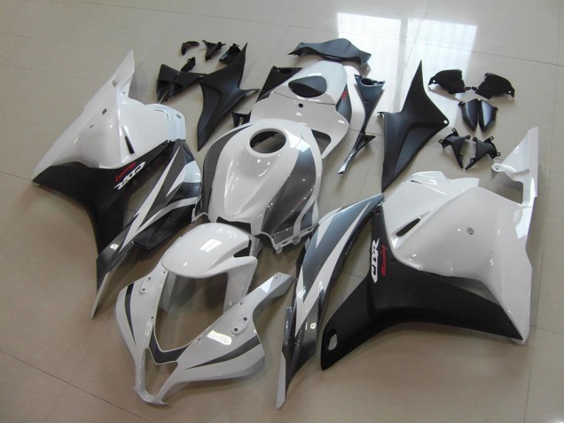 Buy 2009-2012 White Black Grey Honda CBR600RR Motorbike Fairings