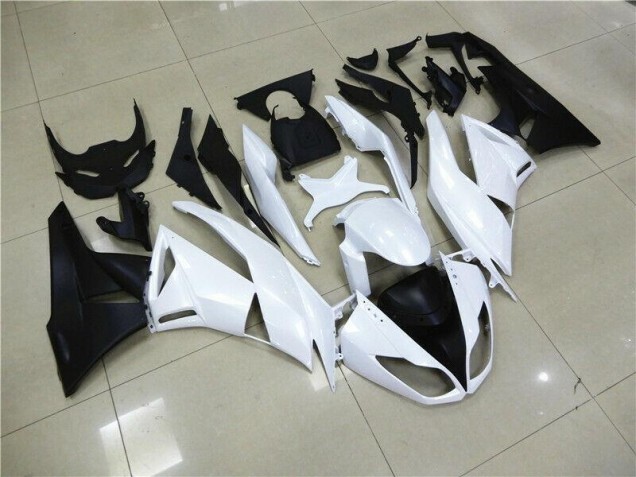 Buy 2009-2012 White Kawasaki ZX6R Motorcyle Fairings Buy 2009-2012 White Kawasaki ZX6R Motorcyle Fairings