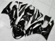 Buy 2009-2012 Black White Ninja Kawasaki ZX6R Replacement Fairings