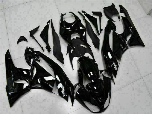 Buy 2009-2012 Black White Ninja Kawasaki ZX6R Replacement Fairings Buy 2009-2012 Black White Ninja Kawasaki ZX6R Replacement Fairings