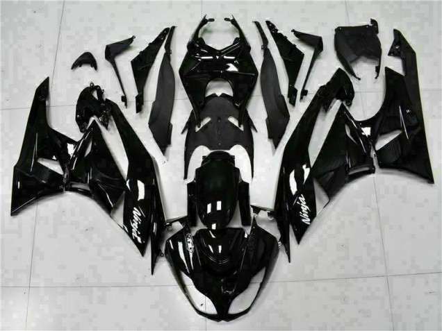 Buy 2009-2012 Black White Ninja Kawasaki ZX6R Replacement Fairings Buy 2009-2012 Black White Ninja Kawasaki ZX6R Replacement Fairings
