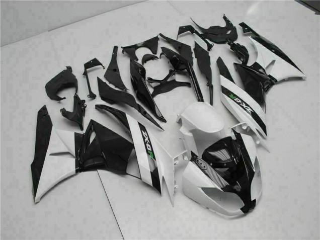 Buy 2009-2012 Black White Kawasaki ZX6R Motorcycle Fairings Buy 2009-2012 Black White Kawasaki ZX6R Motorcycle Fairings