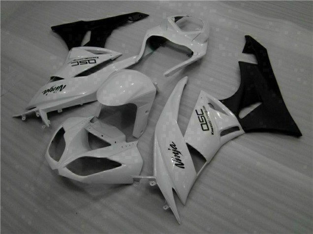 Buy 2009-2012 White Black Ninja Kawasaki ZX6R Motorbike Fairings Buy 2009-2012 White Black Ninja Kawasaki ZX6R Motorbike Fairings