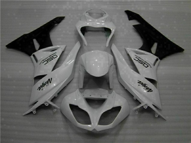 Buy 2009-2012 White Black Ninja Kawasaki ZX6R Motorbike Fairings Buy 2009-2012 White Black Ninja Kawasaki ZX6R Motorbike Fairings