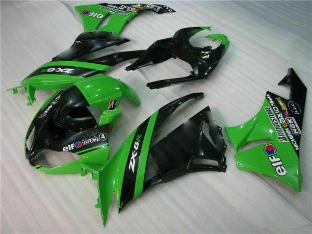 Buy 2009-2012 Black Green Kawasaki ZX6R Motorcycle Fairing Buy 2009-2012 Black Green Kawasaki ZX6R Motorcycle Fairing