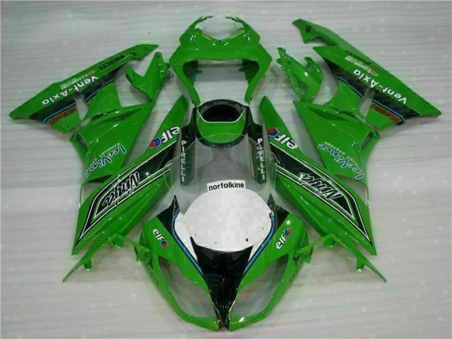 Buy 2009-2012 Green Black LeoVince Kawasaki ZX6R Motorcycle Fairing Kit Buy 2009-2012 Green Black LeoVince Kawasaki ZX6R Motorcycle Fairing Kit
